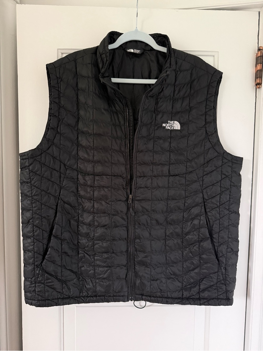 The North Face Men’s Black Quilted Packable Vest